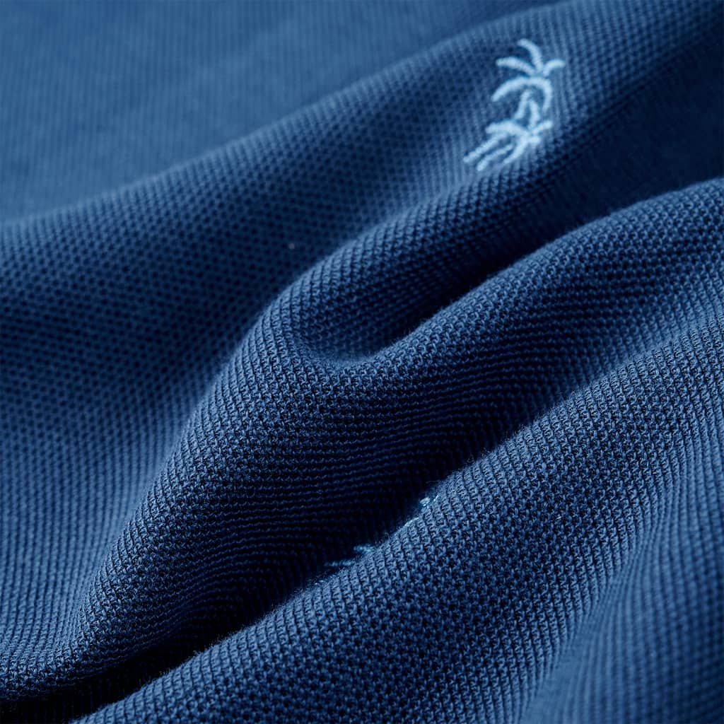 Kinder-Poloshirt Dunkelblau