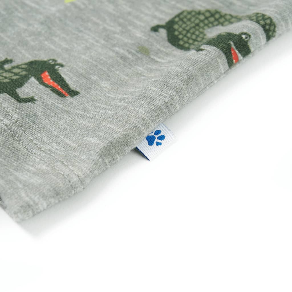 Kinderhemd Helles Khaki Melange