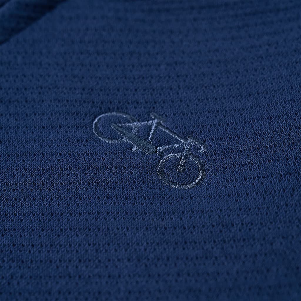 Kinder-Sweatshirt mit Reißverschluss Marineblau