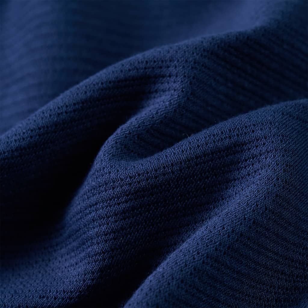 Kinder-Sweatshirt mit Reißverschluss Marineblau