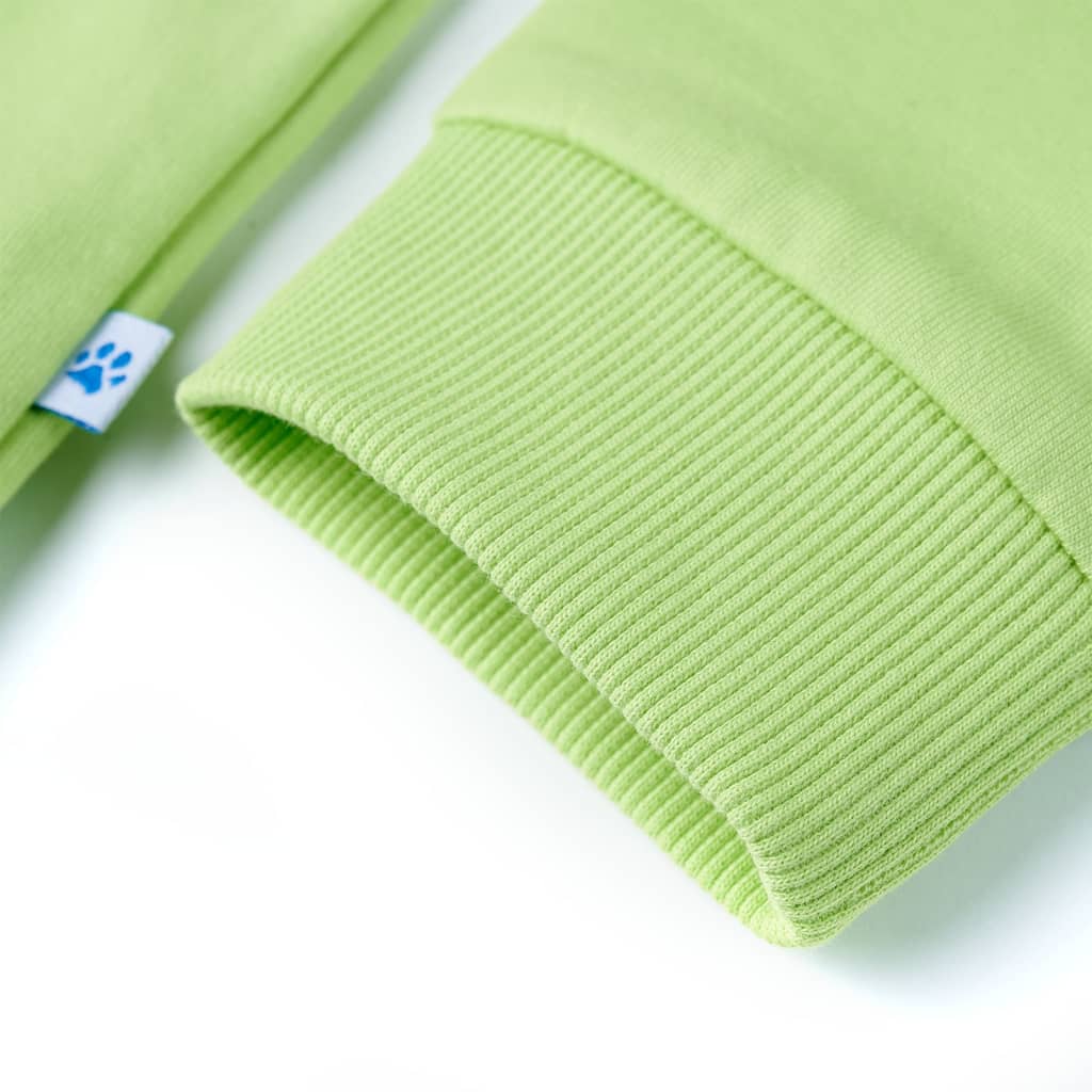Kinder-Kapuzenpullover Blau und Zartgelb