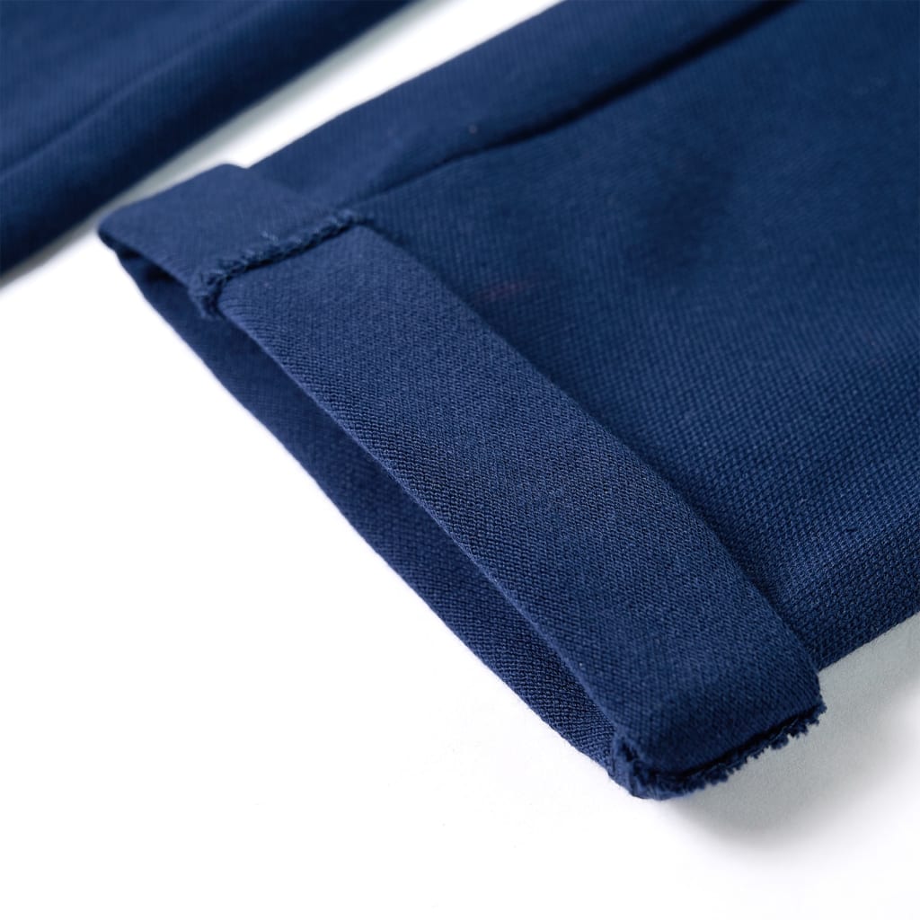 Kinderhose mit Kordelzug Marineblau