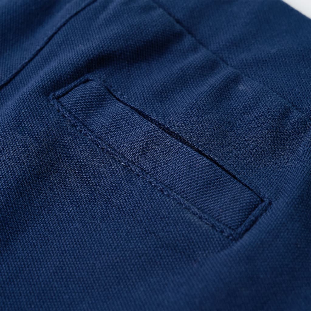Kinderhose mit Kordelzug Marineblau