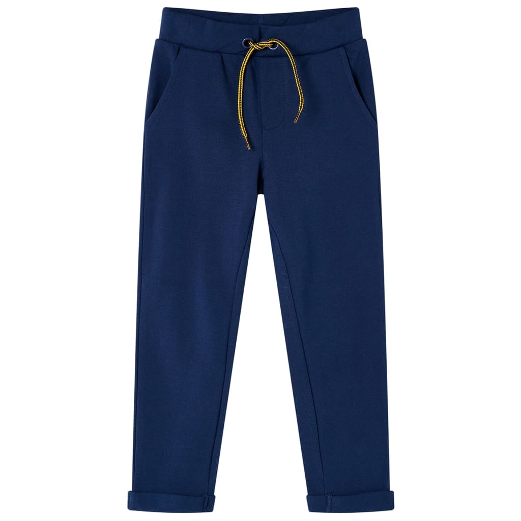 Kinderhose mit Kordelzug Marineblau