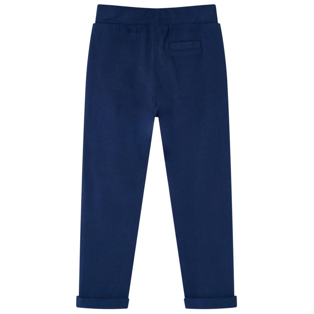 Kinderhose mit Kordelzug Marineblau