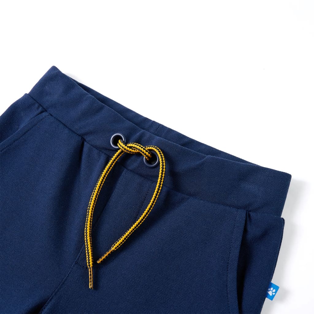 Kinderhose mit Kordelzug Marineblau