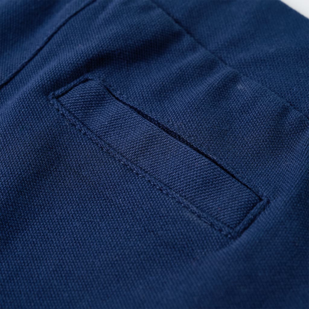 Kinderhose mit Kordelzug Marineblau