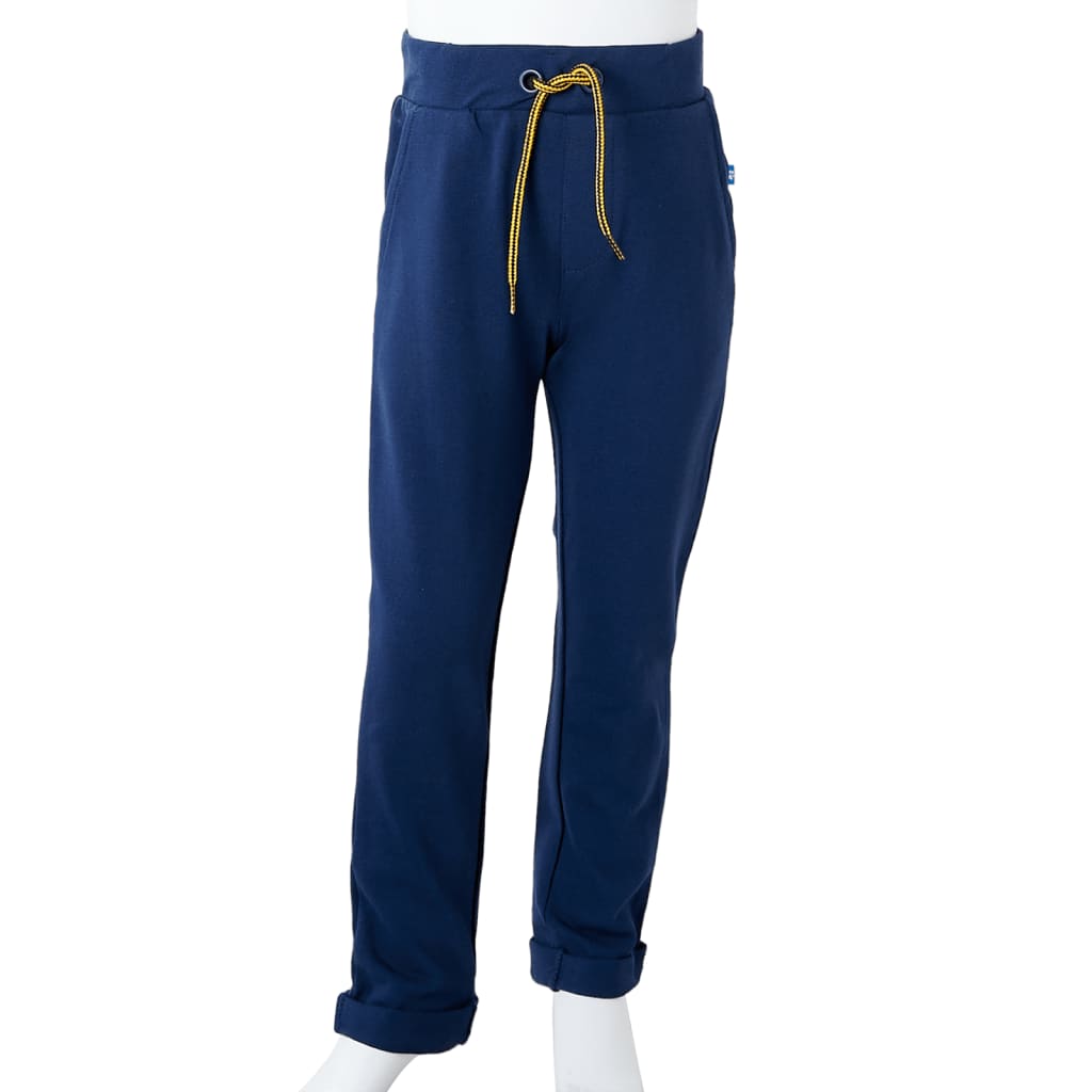 Kinderhose mit Kordelzug Marineblau