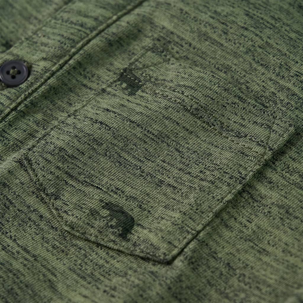 Kinderhemd Khaki Melange