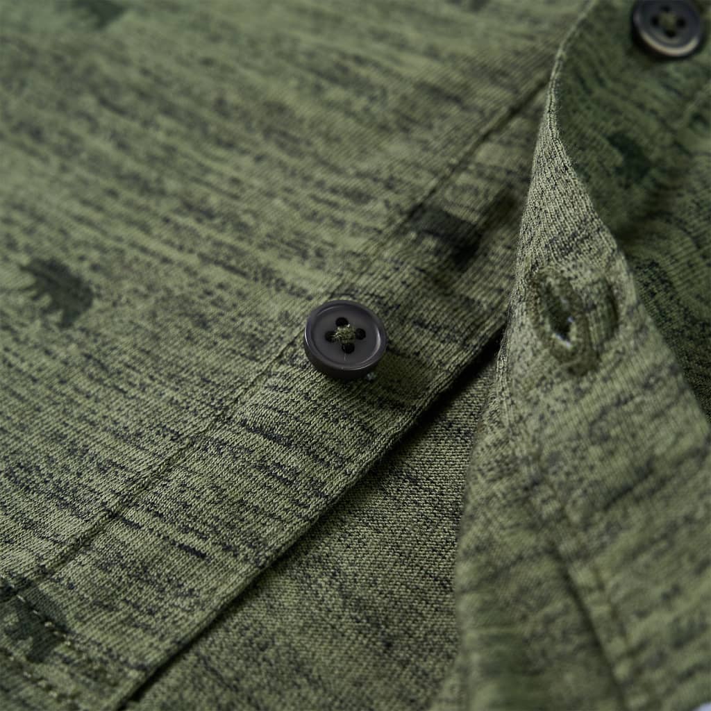 Kinderhemd Khaki Melange