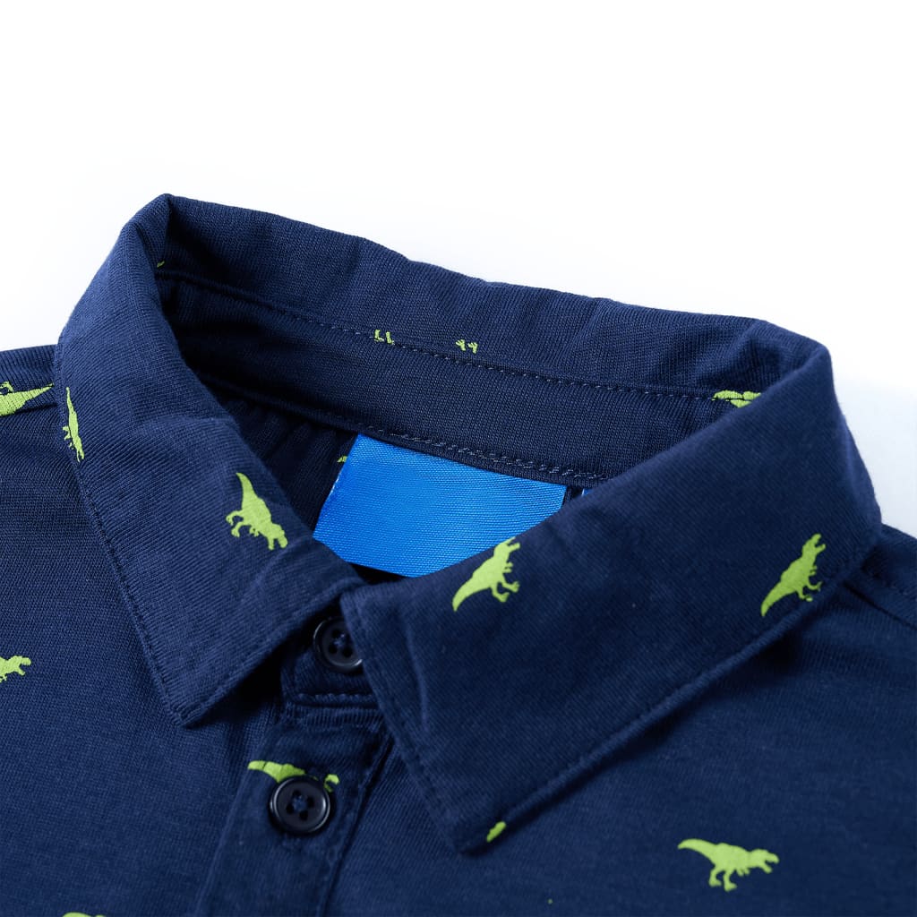 Kinderhemd Marineblau