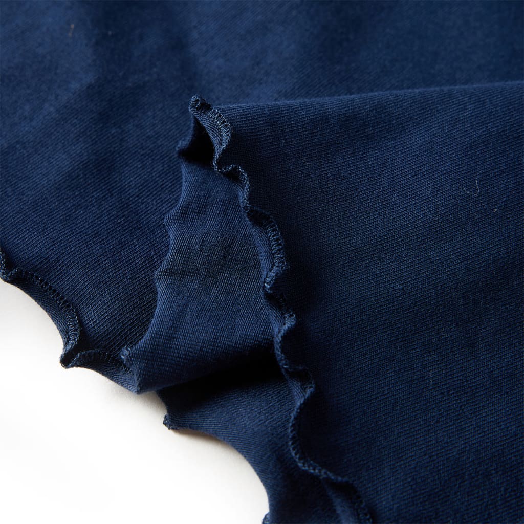 Kinder-Langarmshirt Marineblau