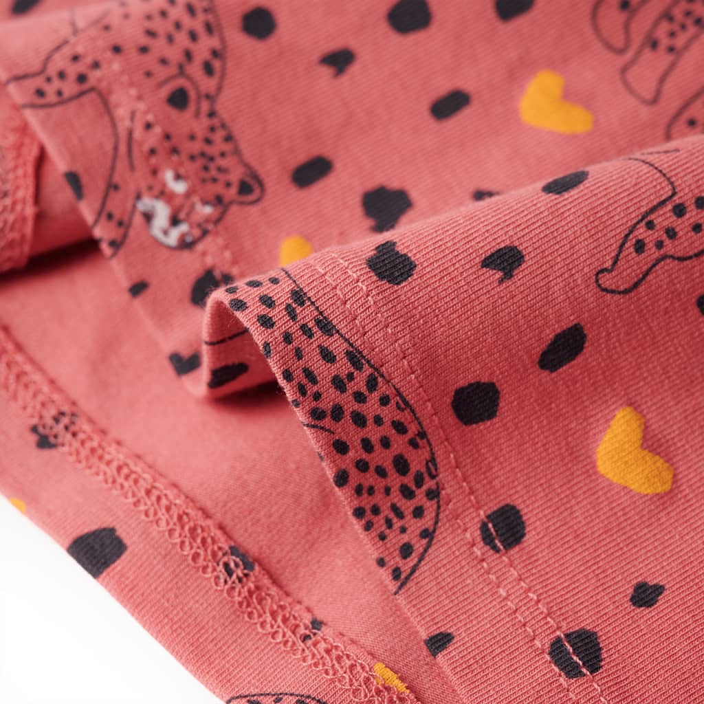 Kinderpyjama mit Langen Ärmeln Altrosa