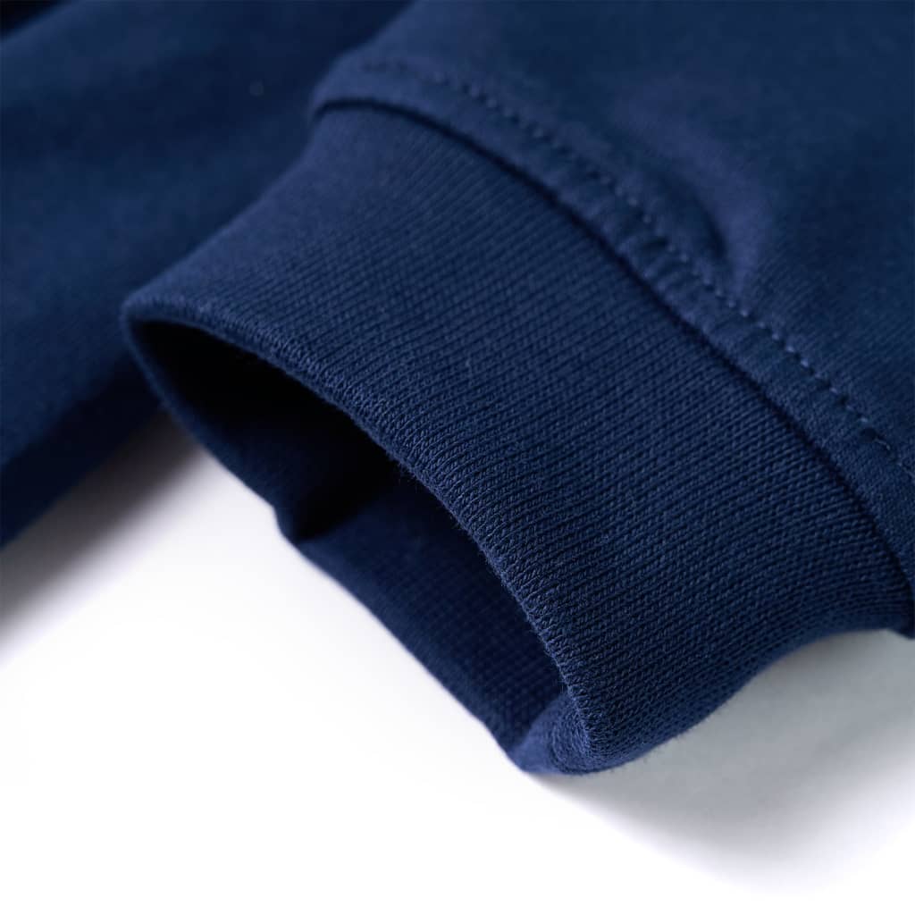 Kinder-Pulloverkleid Marineblau