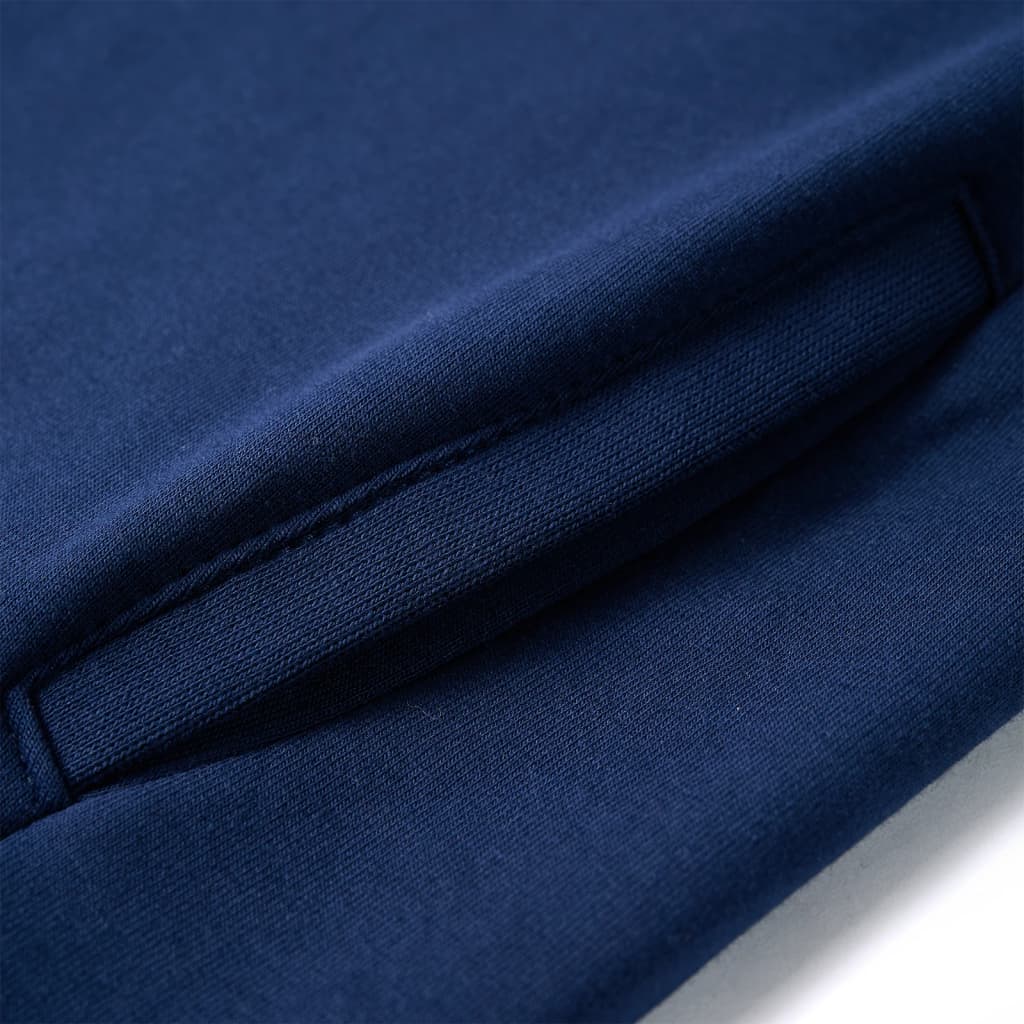 Kinder-Pulloverkleid Marineblau