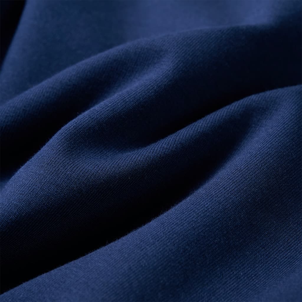 Kinder-Pulloverkleid Marineblau