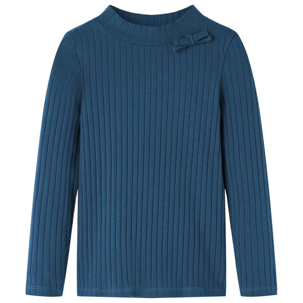 Kinder-Langarmshirt Rippstrick
