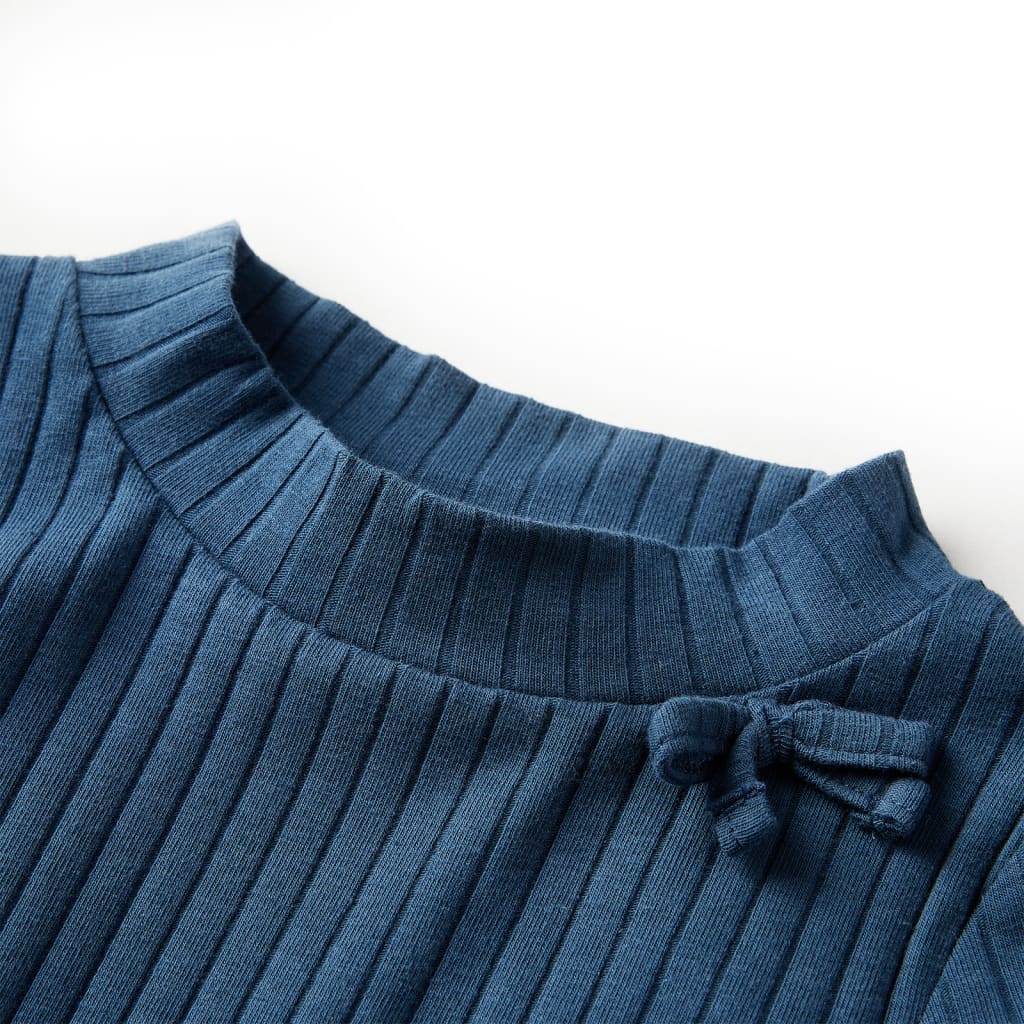 Kinder-Langarmshirt Rippstrick