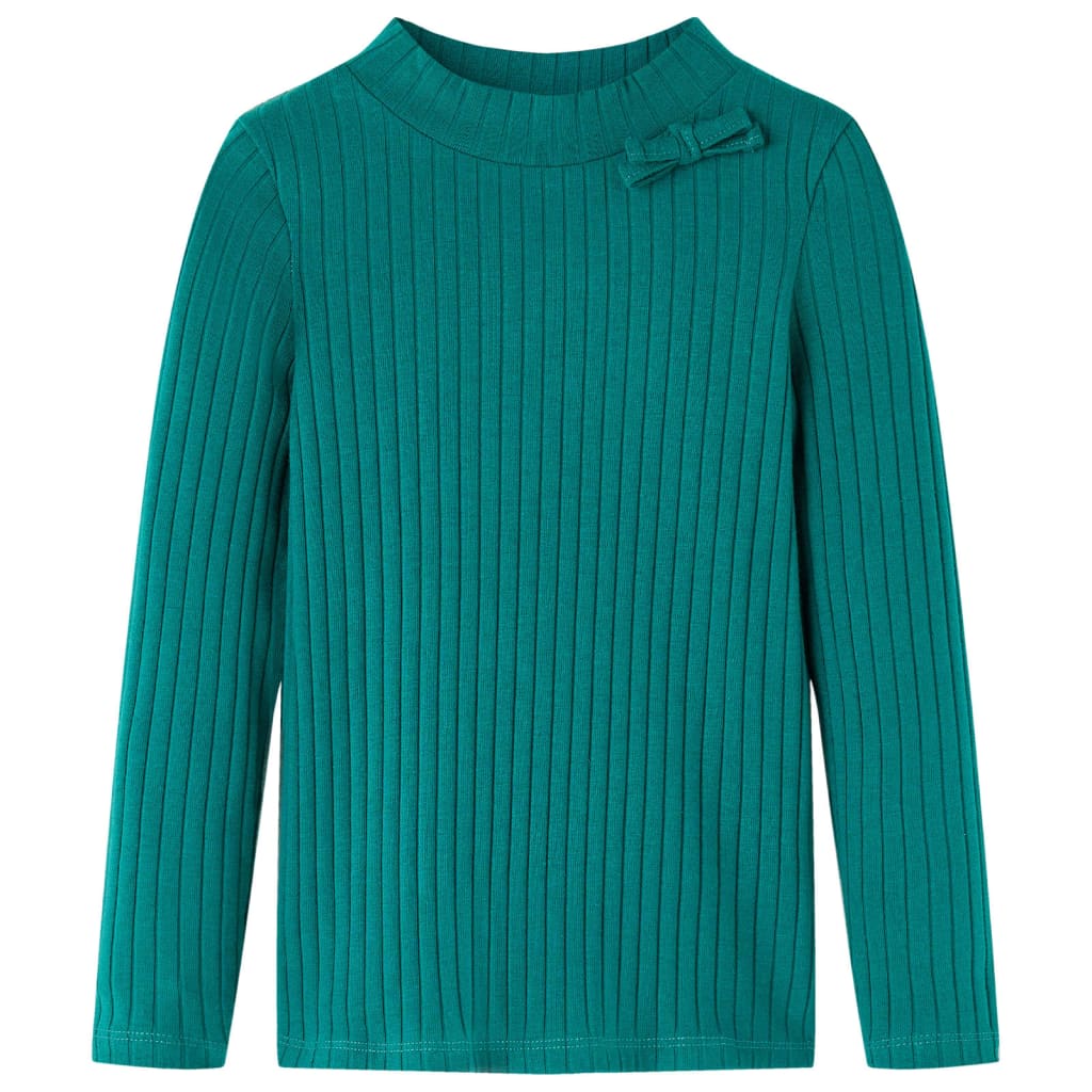 Kinder-Langarmshirt Rippstrick