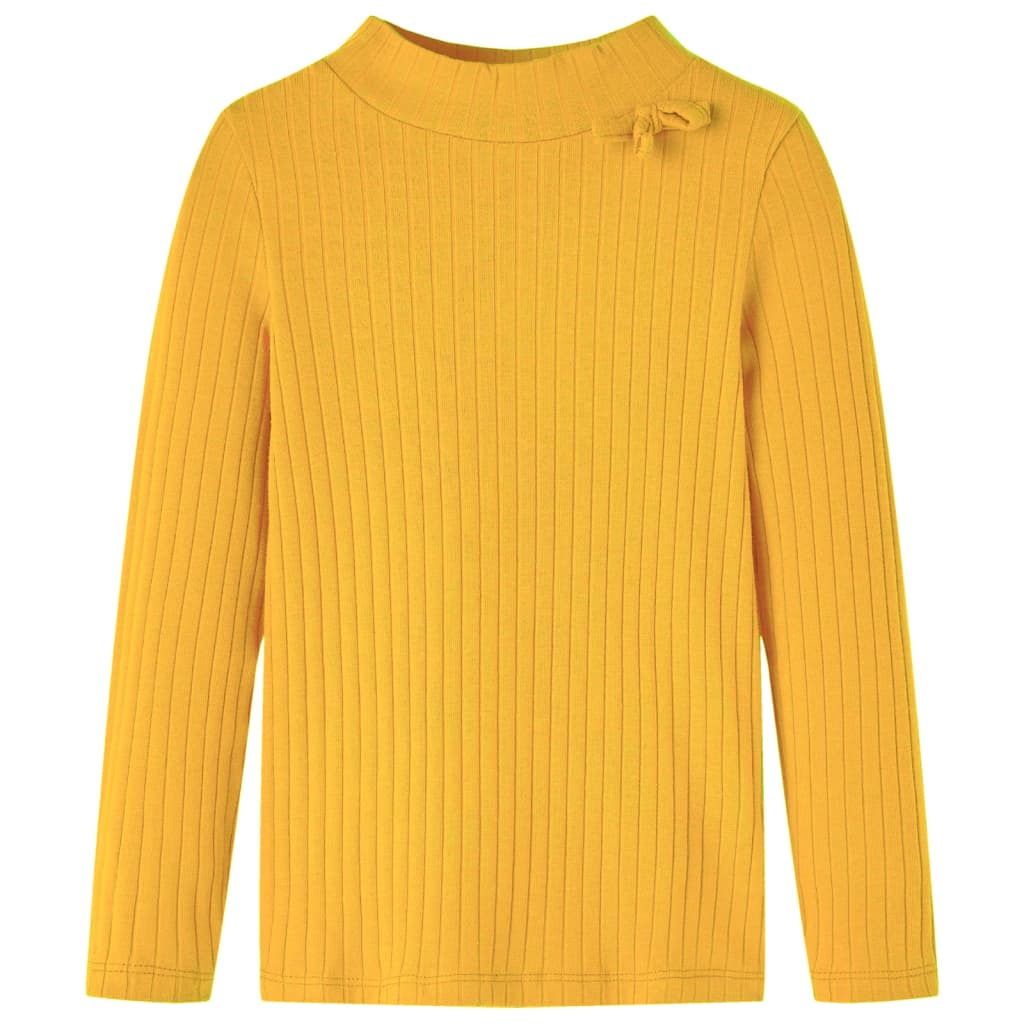 Kinder-Langarmshirt Rippstrick