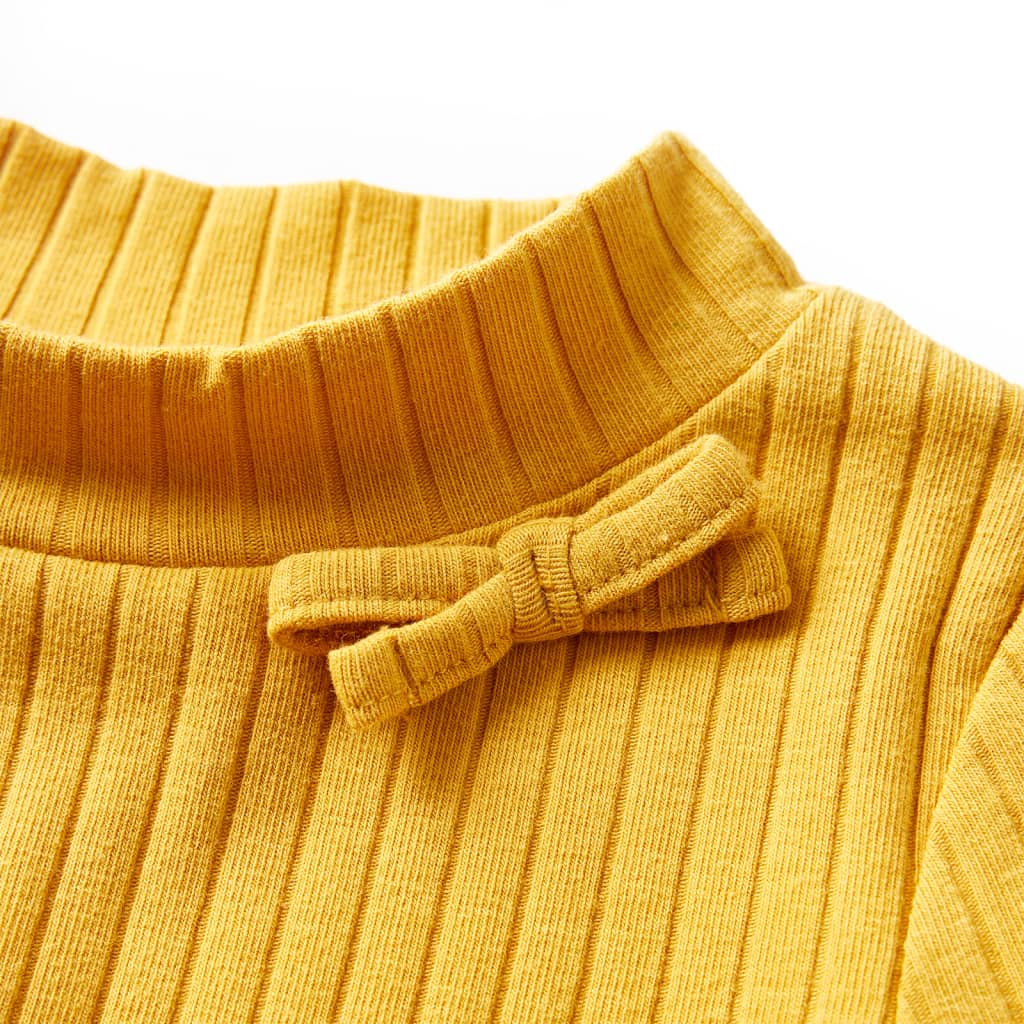 Kinder-Langarmshirt Rippstrick