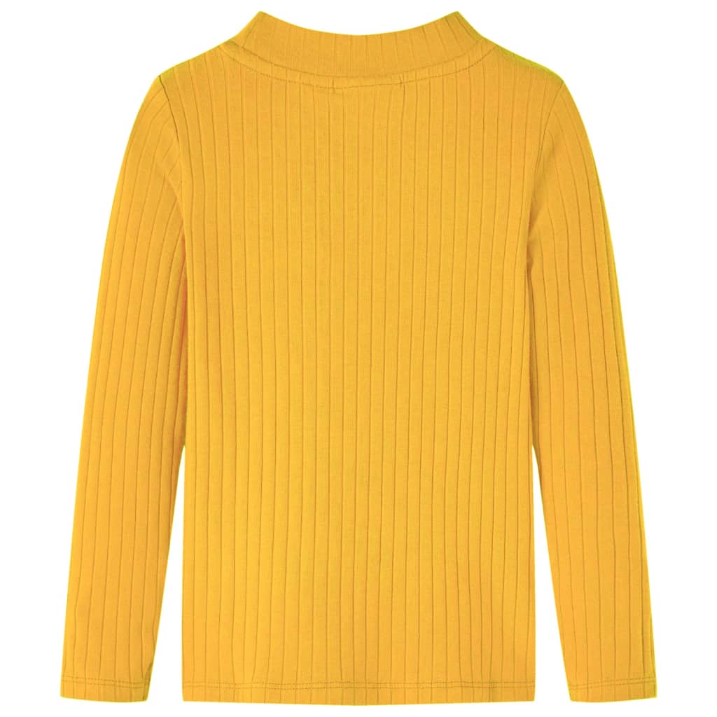Kinder-Langarmshirt Rippstrick