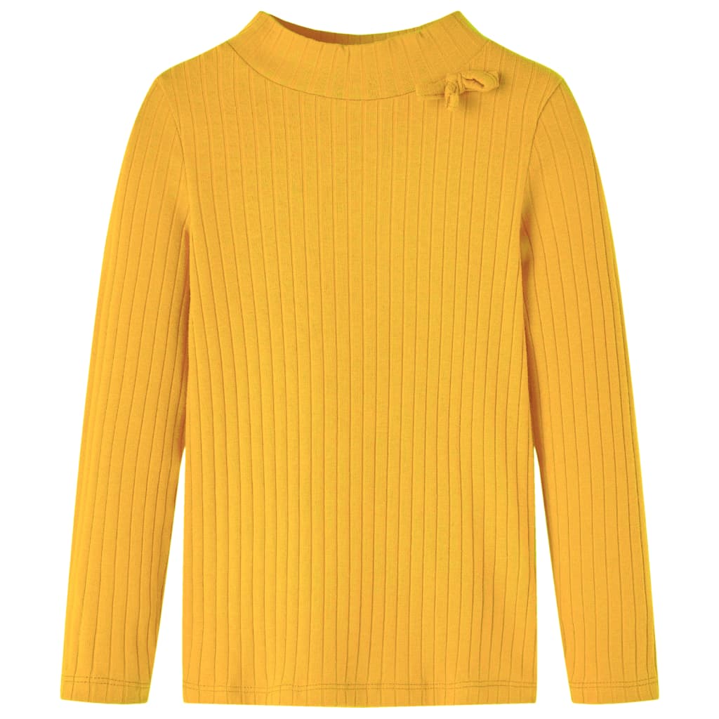 Kinder-Langarmshirt Rippstrick