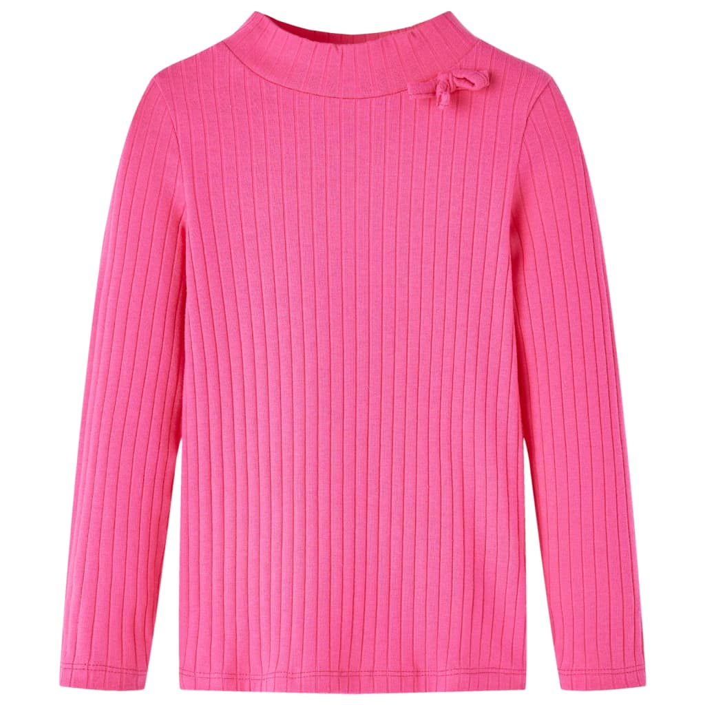 Kinder-Langarmshirt Rippstrick