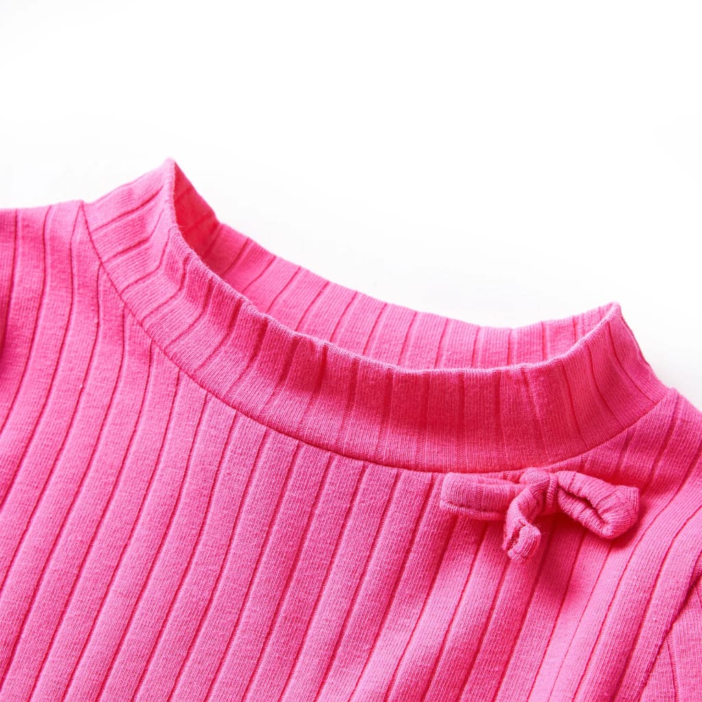 Kinder-Langarmshirt Rippstrick