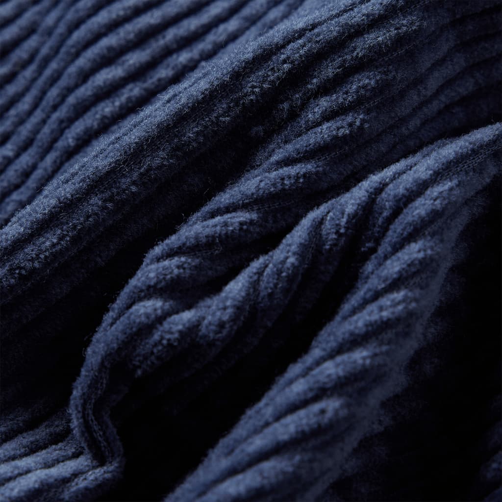 Kinderrock mit Taschen Cord Marineblau