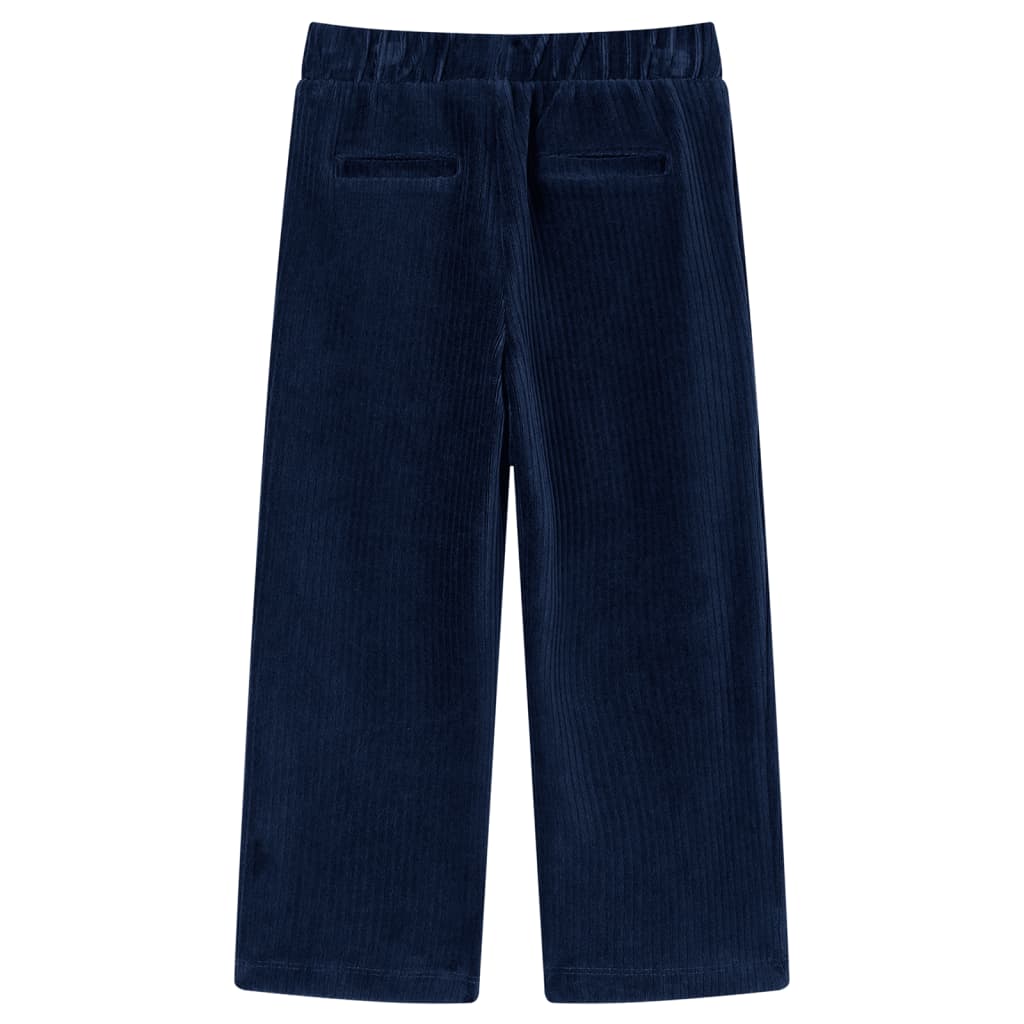 Kinderhose Cord Marineblau