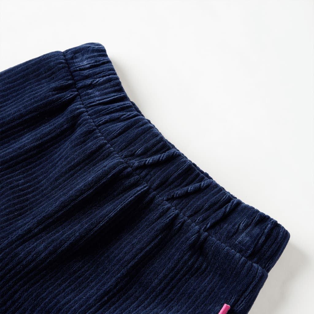 Kinderhose Cord Marineblau