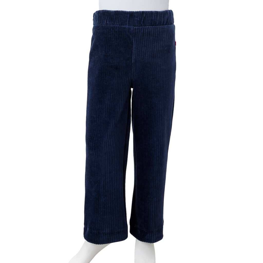 Kinderhose Cord Marineblau