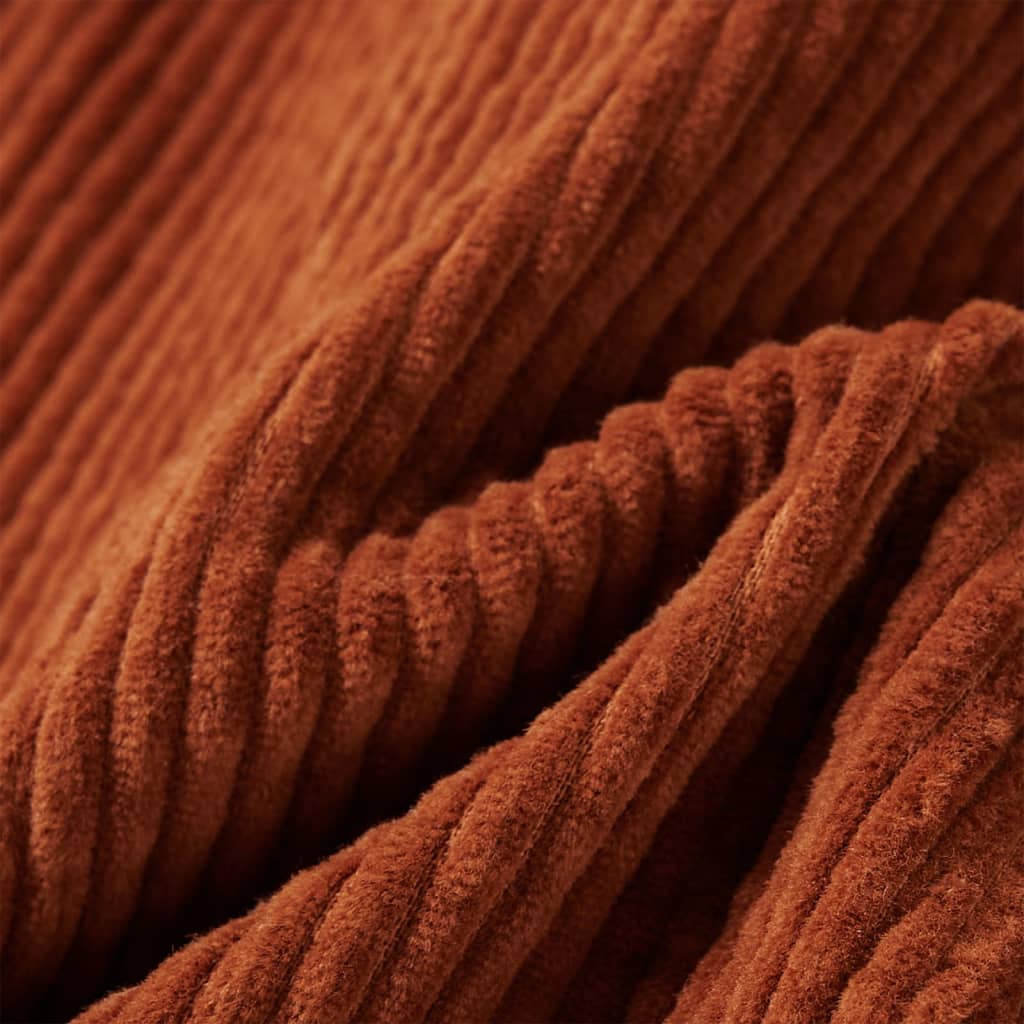 Kinderjacke Cord Cognac