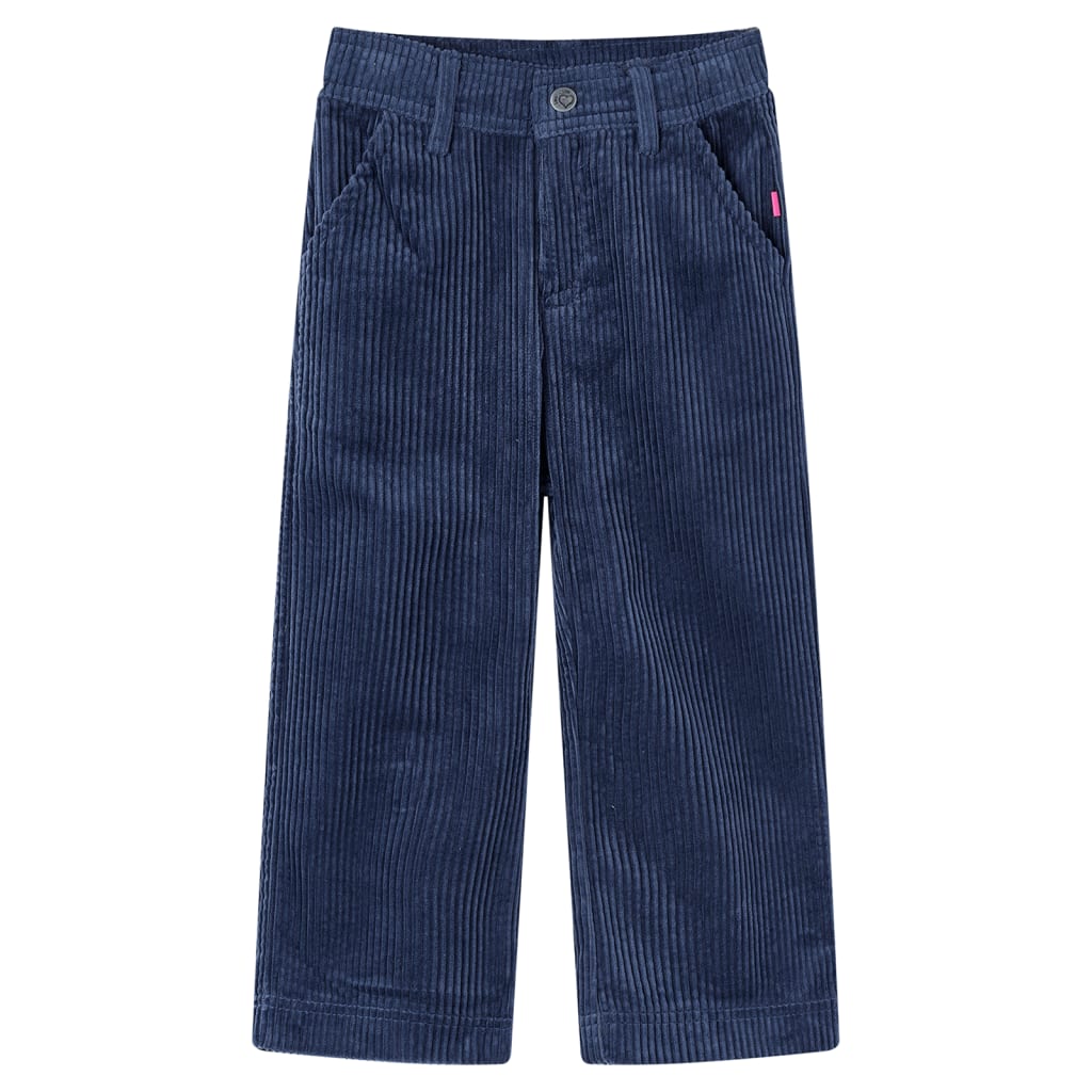 Kinderhose Cord Marineblau