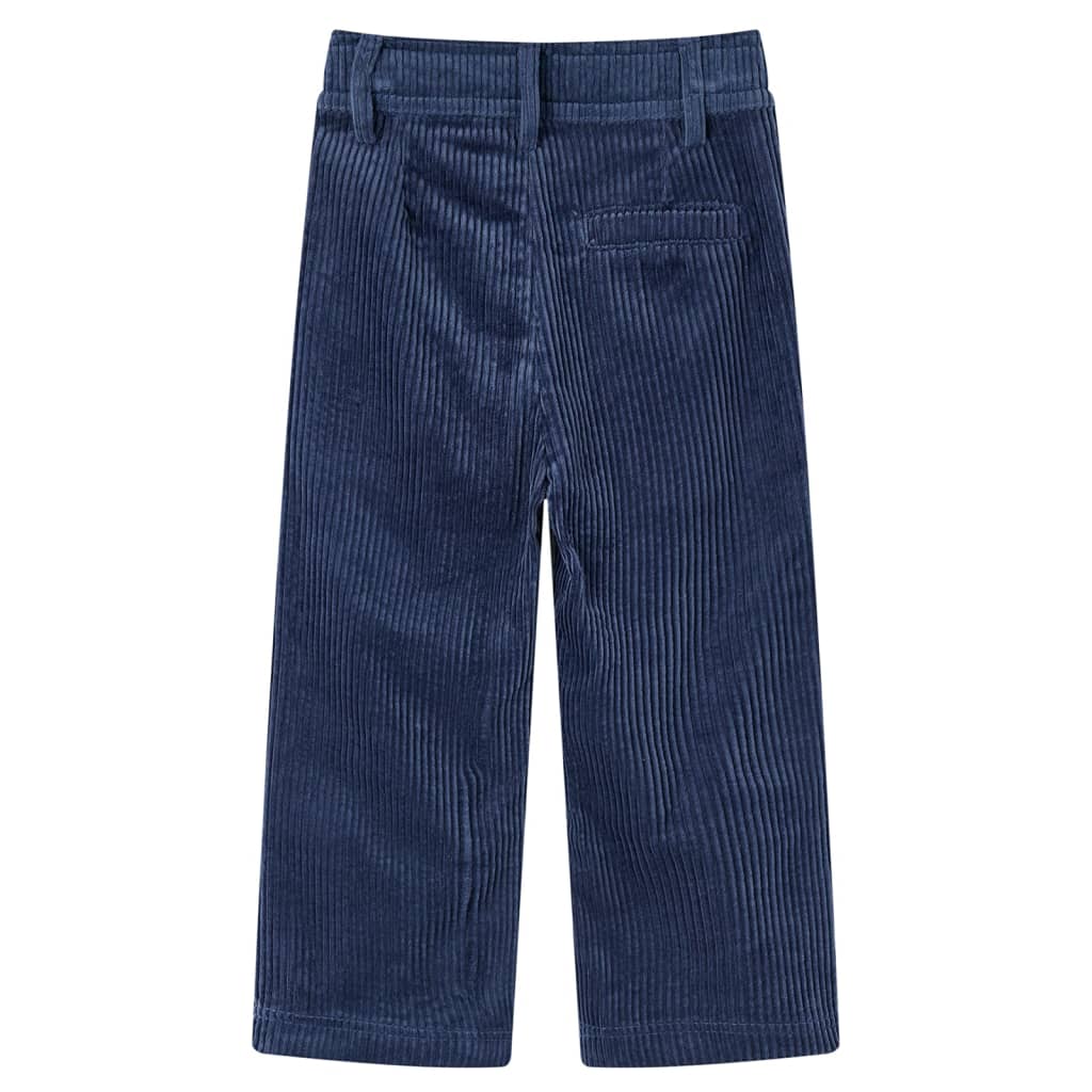 Kinderhose Cord Marineblau