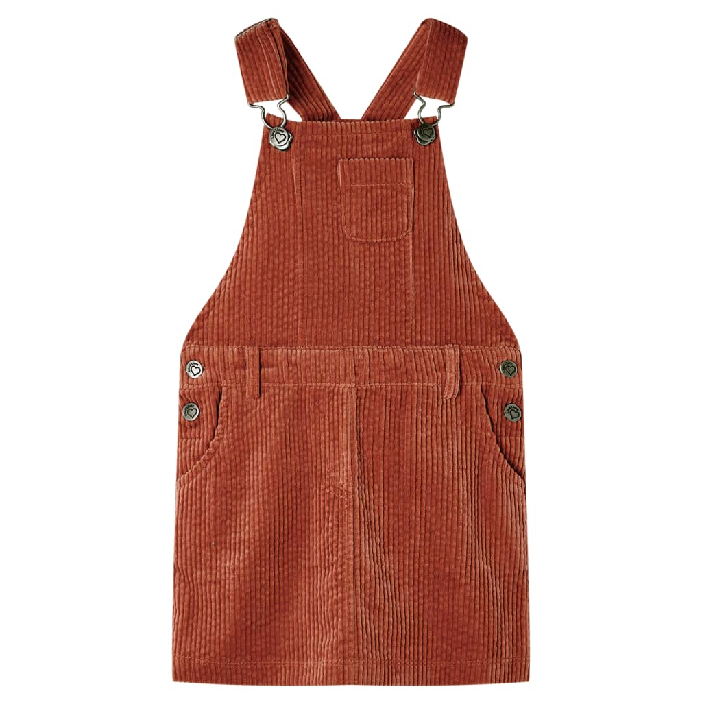 Kinder-Latzkleid Cord