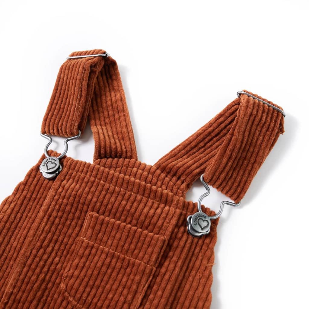 Kinder-Latzkleid Cord