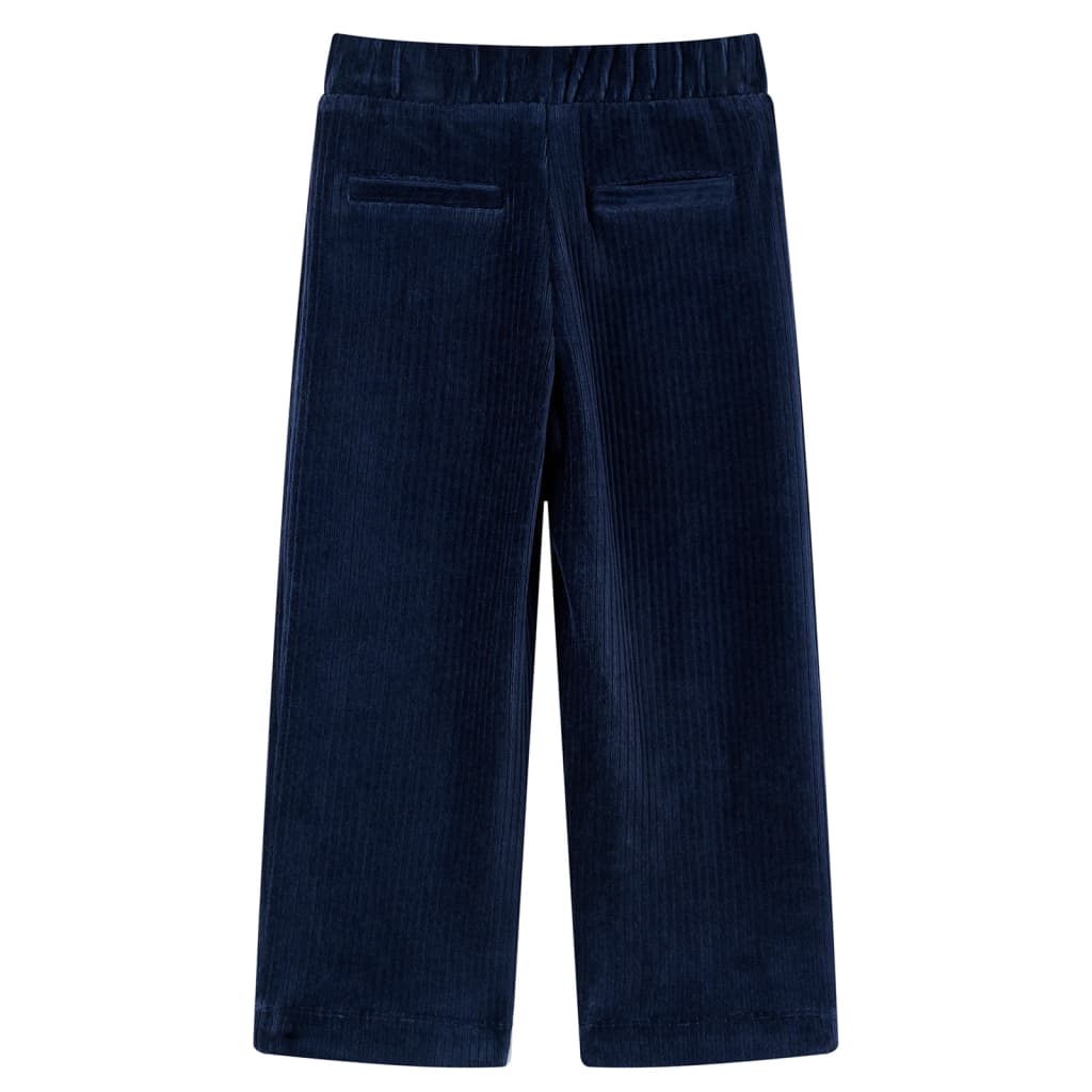 Kinderhose Cord Marineblau