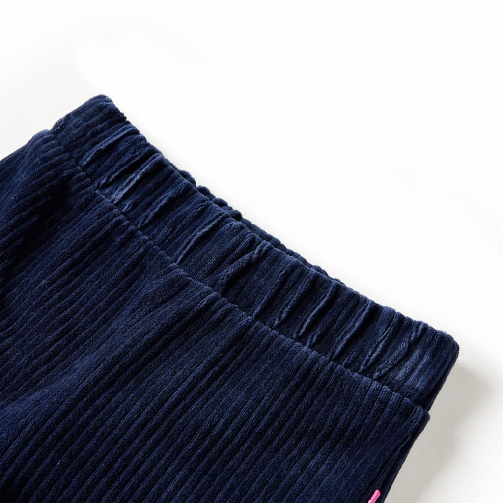 Kinderhose Cord Marineblau