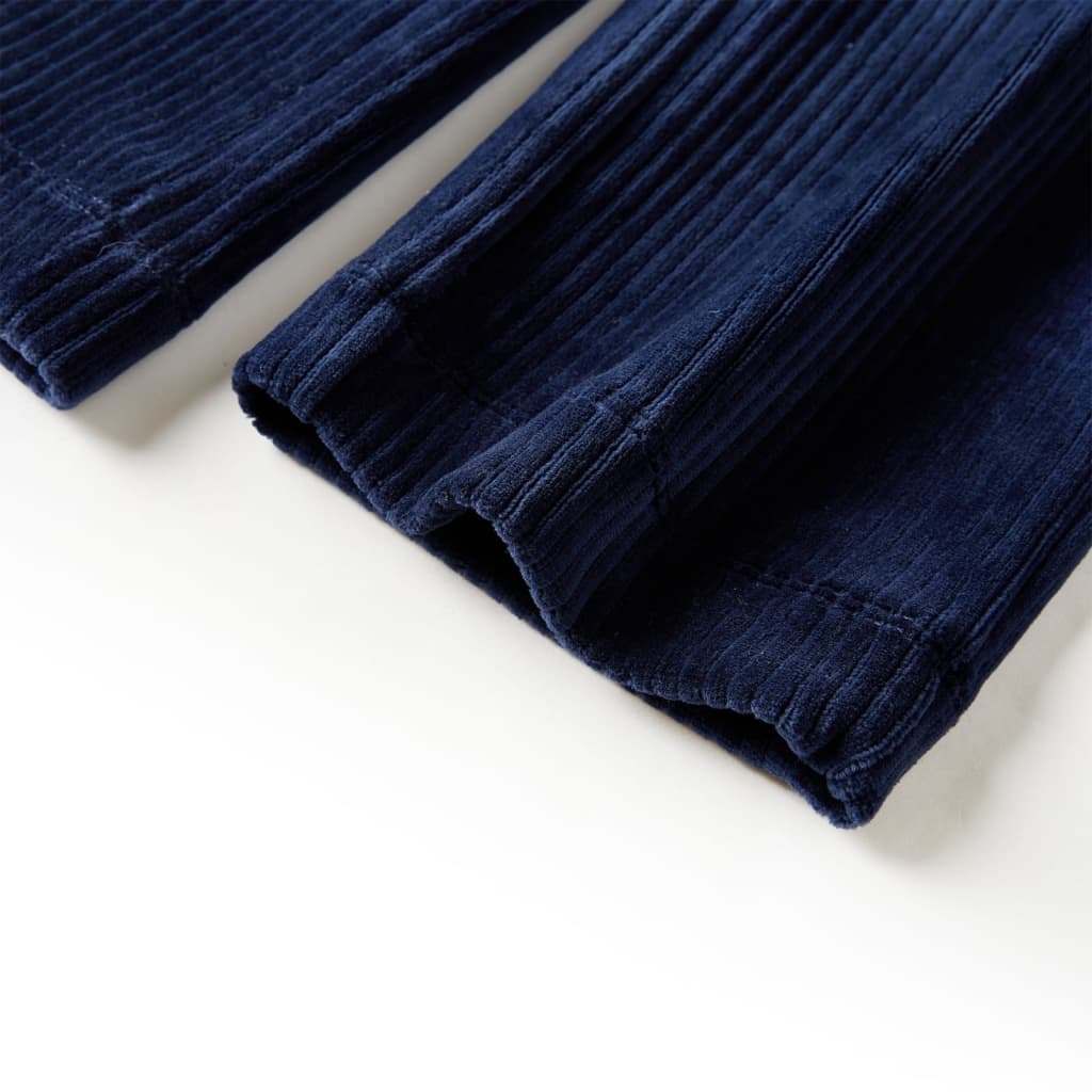 Kinderhose Cord Marineblau