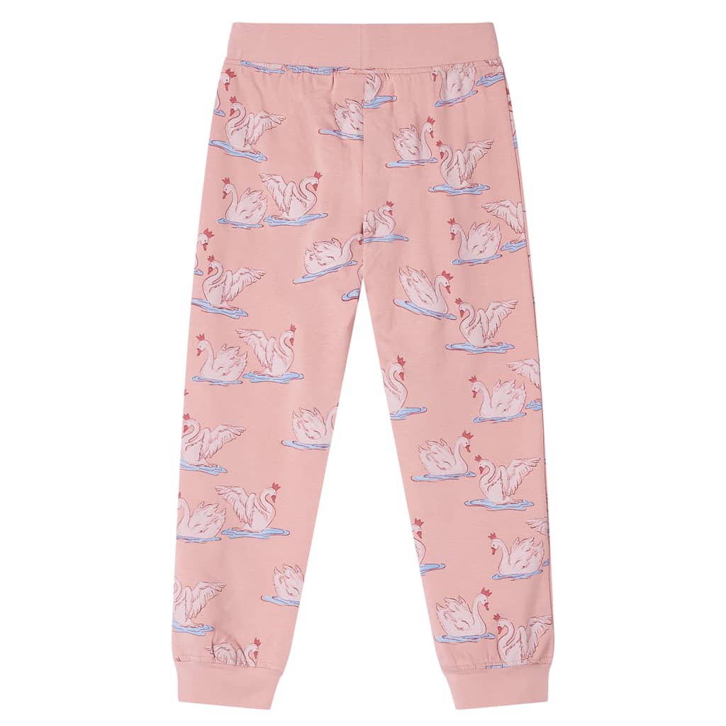 Kinderpyjama mit Langen Ärmeln Hellrosa