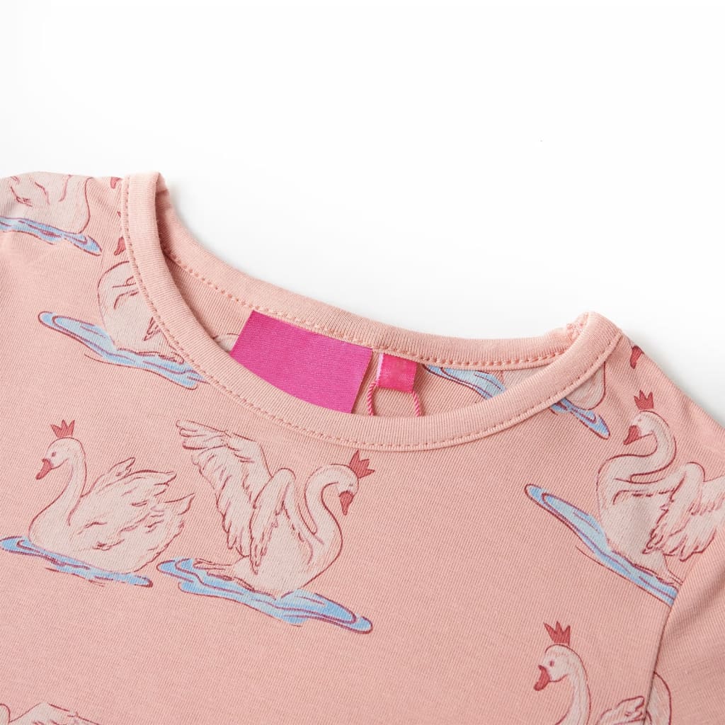 Kinderpyjama mit Langen Ärmeln Hellrosa