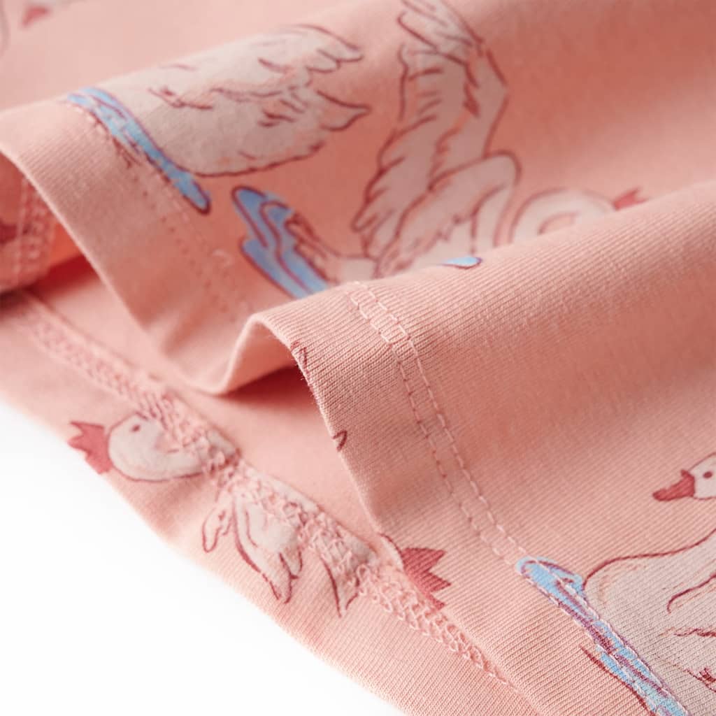 Kinderpyjama mit Langen Ärmeln Hellrosa