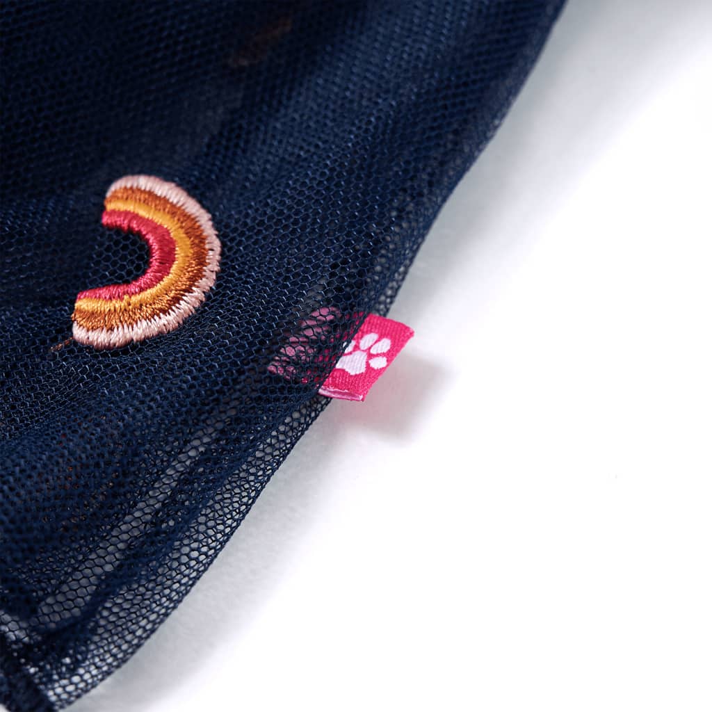Kinderrock mit Tüll Marineblau
