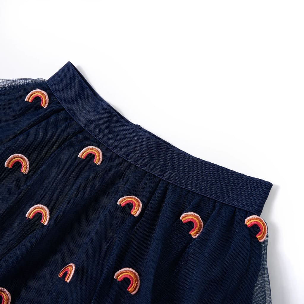 Kinderrock mit Tüll Marineblau