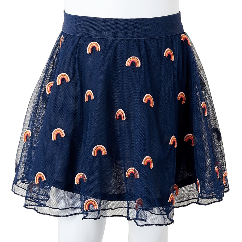 Kinderrock mit Tüll Marineblau