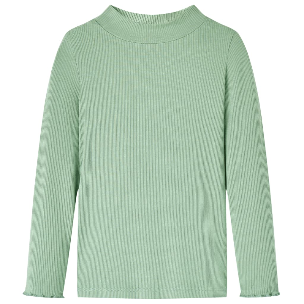 Kinder-Langarmshirt Halbrollkragen