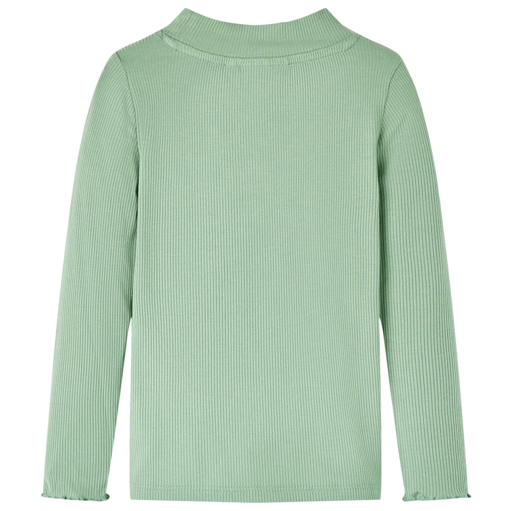 Kinder-Langarmshirt Halbrollkragen