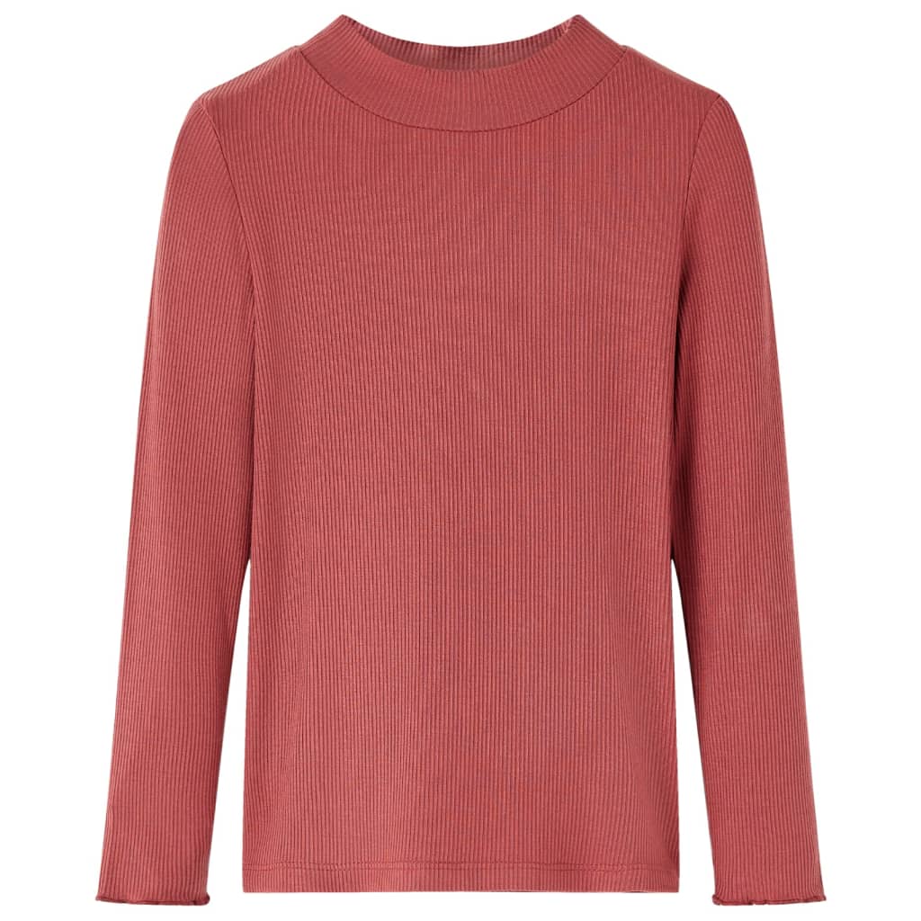 Kinder-Langarmshirt Halbrollkragen